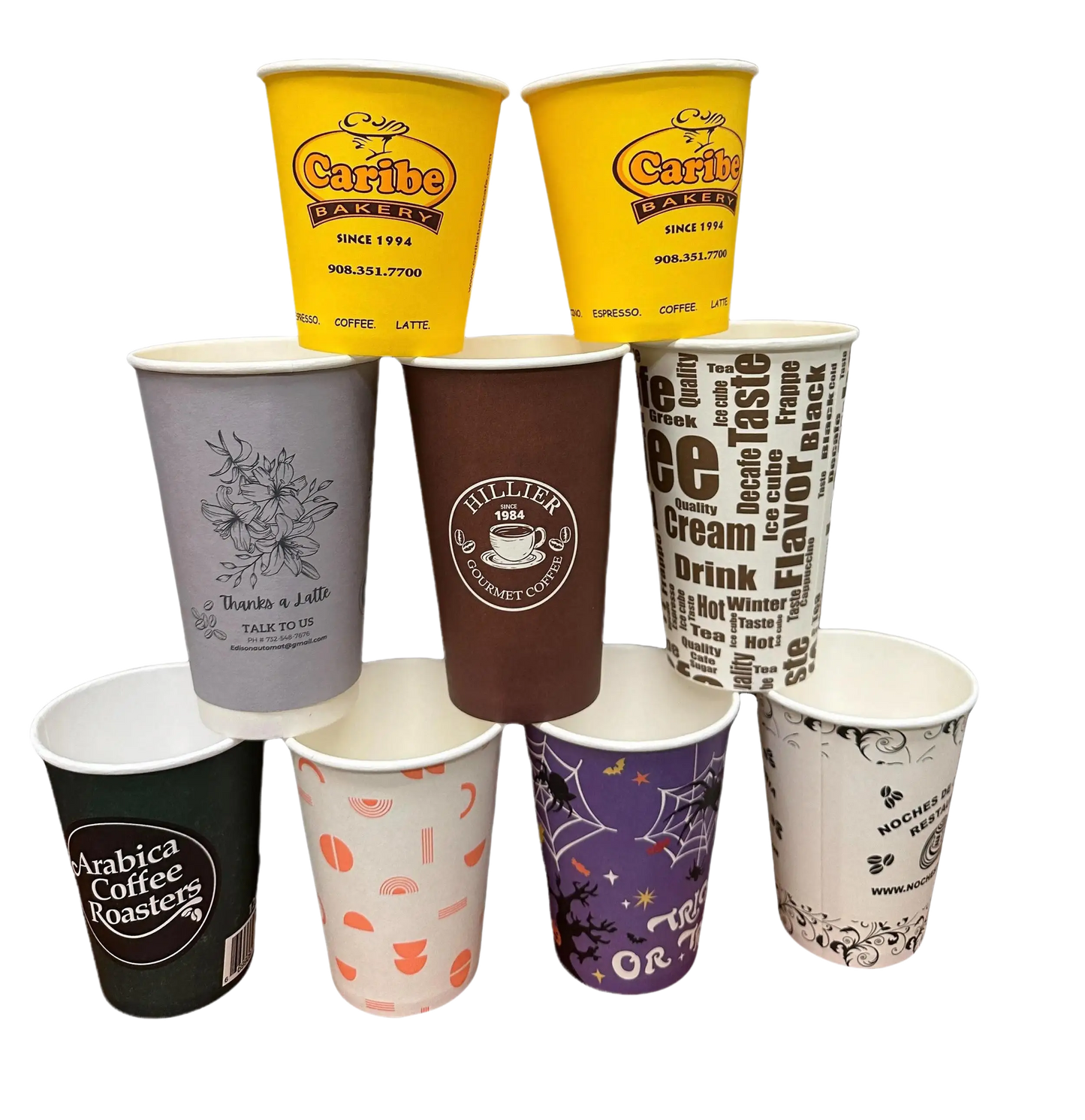 Custom Printed Hot Paper Cup